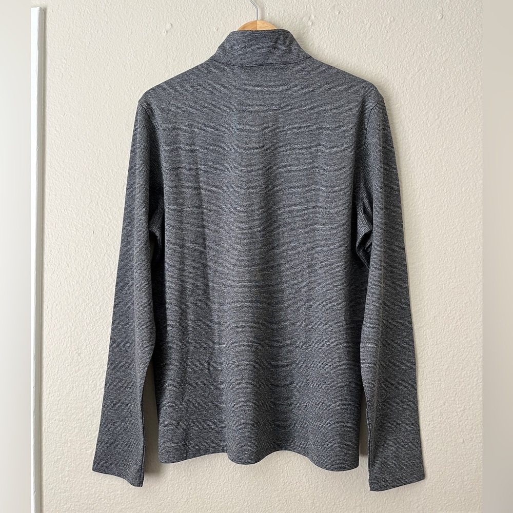 NWT Gerry Long Sleeve 1/4 Zip Shirt Men Large Grey - Picture 5 of 9
